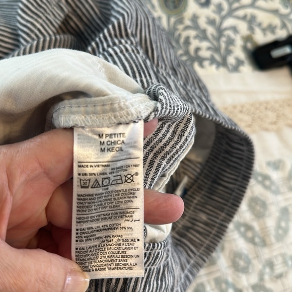 High Rise Linen Pants - Picture 5 of 5